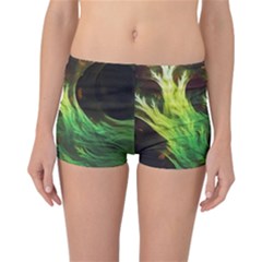 A Seaweed s Deepdream Of Faded Fractal Fall Colors Reversible Boyleg Bikini Bottoms by jayaprime