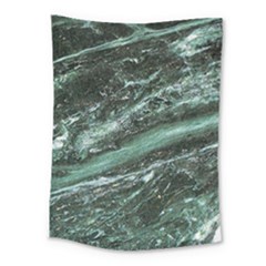 Green Marble Stone Texture Emerald  Medium Tapestry by paulaoliveiradesign