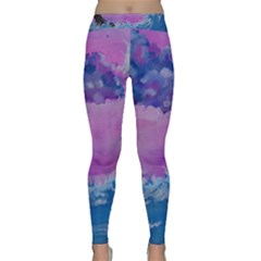 Rising To Touch You Classic Yoga Leggings by Dimkad