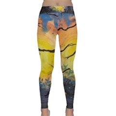 Soul Offering Classic Yoga Leggings by Dimkad