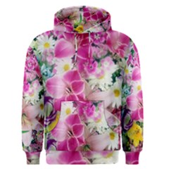 Colorful Flowers Patterns Men s Pullover Hoodie by BangZart