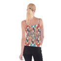 Colorful Geometric Abstract Spaghetti Strap Top View2