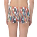 Colorful Geometric Abstract Reversible Boyleg Bikini Bottoms View4