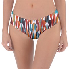 Colorful Geometric Abstract Reversible Classic Bikini Bottoms by linceazul