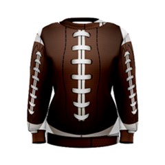 Football Ball Women s Sweatshirt by BangZart