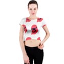 Stormtroper Pattern  Crew Neck Crop Top View1