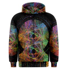 The Art Links Pi Men s Zipper Hoodie by BangZart