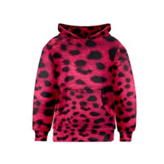 Leopard Skin Kids  Pullover Hoodie by BangZart