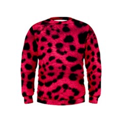 Leopard Skin Kids  Sweatshirt by BangZart