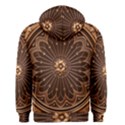 Decorative Antique Gold Men s Zipper Hoodie View2