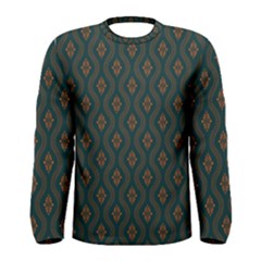 Ornamental Pattern Background Men s Long Sleeve Tee by TastefulDesigns