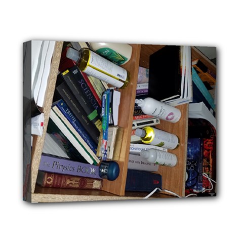 Newbookshelf (1) Canvas 10  X 8  by MarkRPettinelli