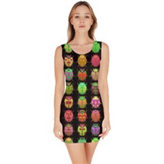 Beetles Insects Bugs Bodycon Dress by BangZart