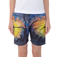 Soul Offering Women s Basketball Shorts by Dimkad