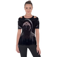 Gangsta Pug Short Sleeve Top by Valentinaart