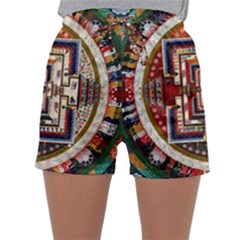 Colorful Mandala Sleepwear Shorts by BangZart