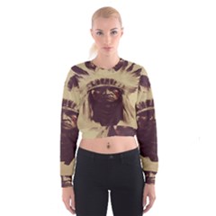 Indian Cropped Sweatshirt by BangZart