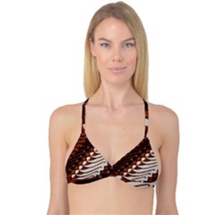 Traditional Batik Sarong Reversible Tri Bikini Top by BangZart
