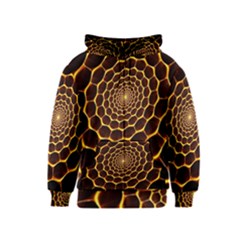 Honeycomb Art Kids  Zipper Hoodie by BangZart