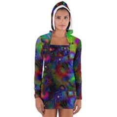 Full Colors Long Sleeve Hooded T-shirt by BangZart