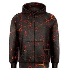 Volcanic Textures Men s Zipper Hoodie by BangZart