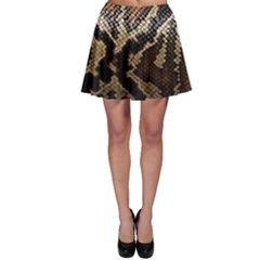 Snake Skin Olay Skater Skirt by BangZart