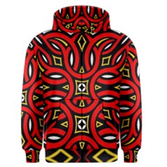 Traditional Art Pattern Men s Zipper Hoodie by BangZart