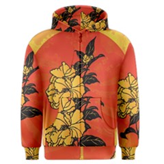 Vector Asian Flowers Men s Zipper Hoodie by BangZart