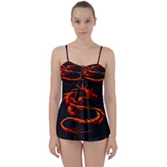 Dragon Babydoll Tankini Set by BangZart