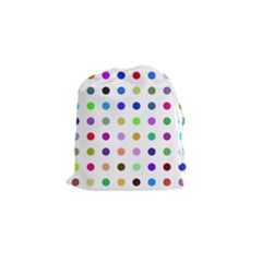 Circle Pattern Drawstring Pouches (small)  by BangZart