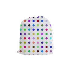 Circle Pattern Drawstring Pouches (medium)  by BangZart