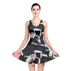 Formula 1 Reversible Skater Dress by Valentinaart