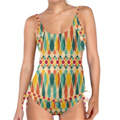 Festive Pattern Tankini Set by linceazul