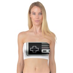 Video Game Controller 80s Bandeau Top by Valentinaart