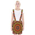 Fractal Mandala Abstract Pattern Braces Suspender Skirt View1