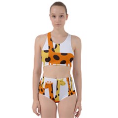 Giraffe Africa Safari Wildlife Bikini Swimsuit Spa Swimsuit  by Nexatart