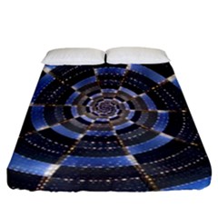 Midnight Crazy Dart Fitted Sheet (california King Size) by designworld65