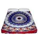 Romantic Dreams Mandala Fitted Sheet (Queen Size) View1