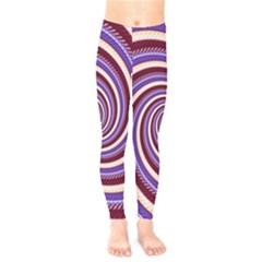 Woven Spiral Kids  Legging by designworld65