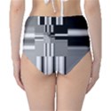 Black And White Endless Window High-Waist Bikini Bottoms View2