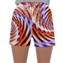 Woven Colorful Waves Sleepwear Shorts View1