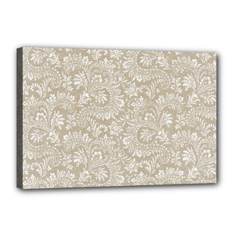 Floral Pattern Canvas 18  X 12  by ValentinaDesign