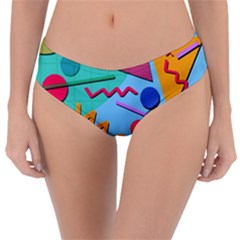 Memphis #10 Reversible Classic Bikini Bottoms by RockettGraphics