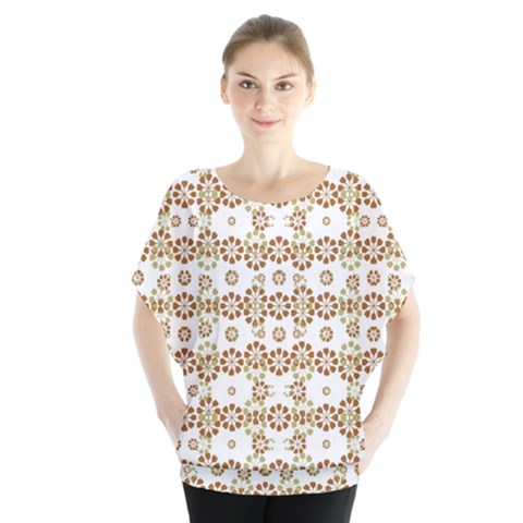 Multicolor Graphic Pattern Blouse by dflcprints