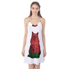 Watermelon Cat Camis Nightgown by Valentinaart