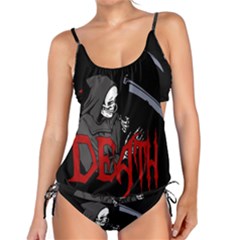 Death - Halloween Tankini Set by Valentinaart