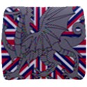 Alternatively Mega British America Dragon Illustration Back Support Cushion View1