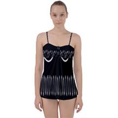 Style Line Amount Wave Chevron Babydoll Tankini Set by Mariart