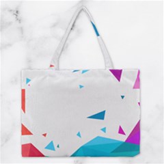 Triangle Chevron Colorfull Medium Tote Bag by Mariart