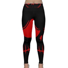 Halloween Classic Yoga Leggings by Valentinaart